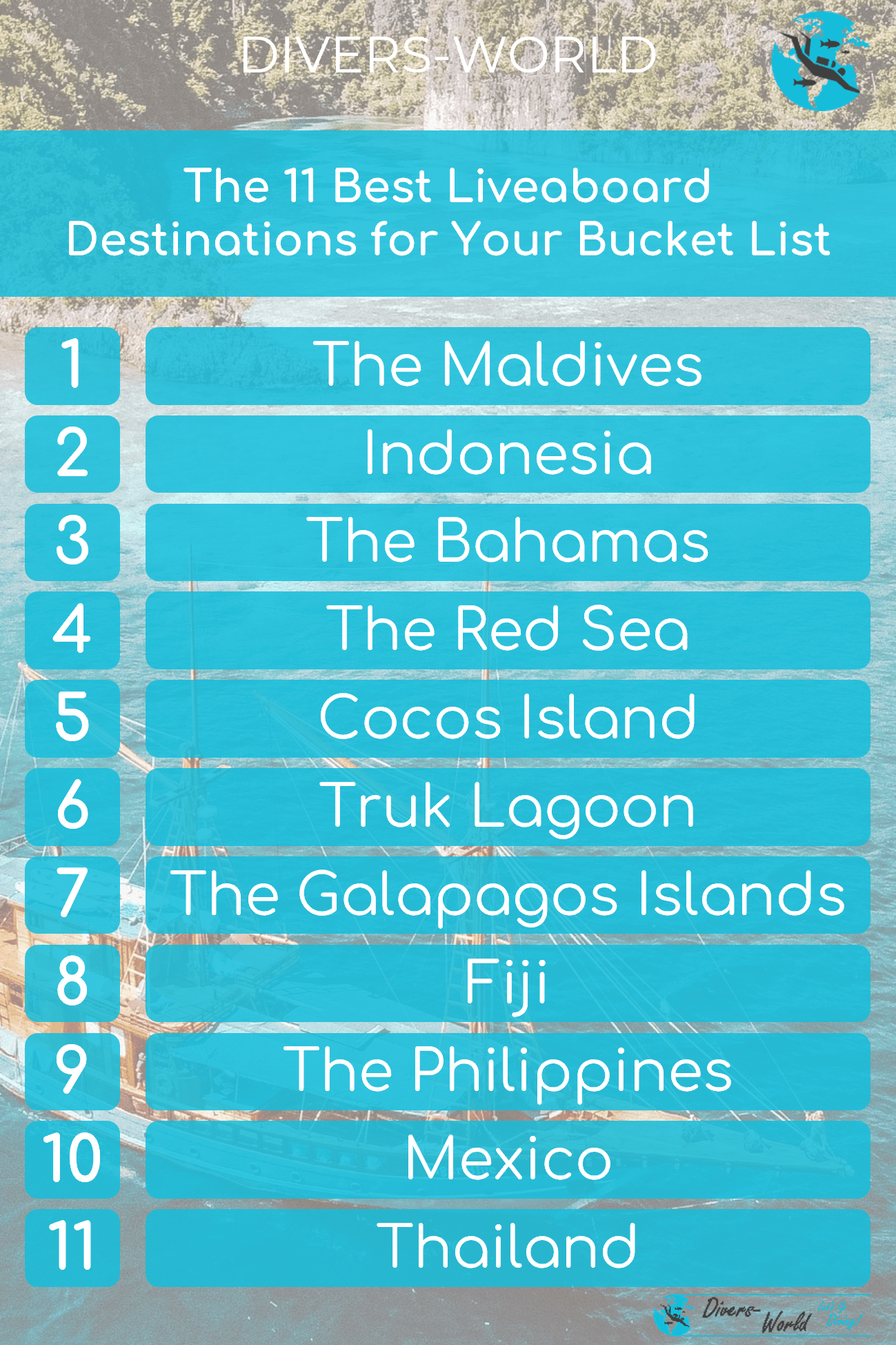 The 11 Best Liveaboard Destinations for Your Bucket List