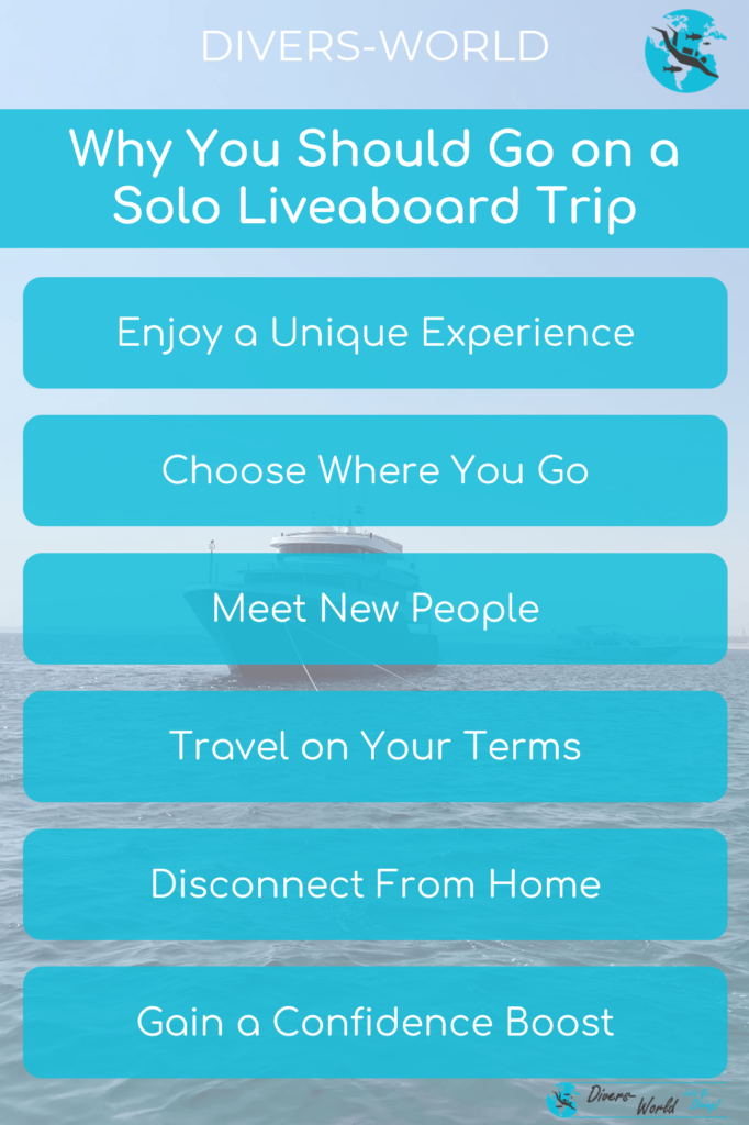 Why You Should Go on a Solo Liveaboard Trip